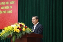 Quán triệt chỉ đạo của Tổng Bí thư về quyết tâm xây dựng Việt Nam giàu mạnh