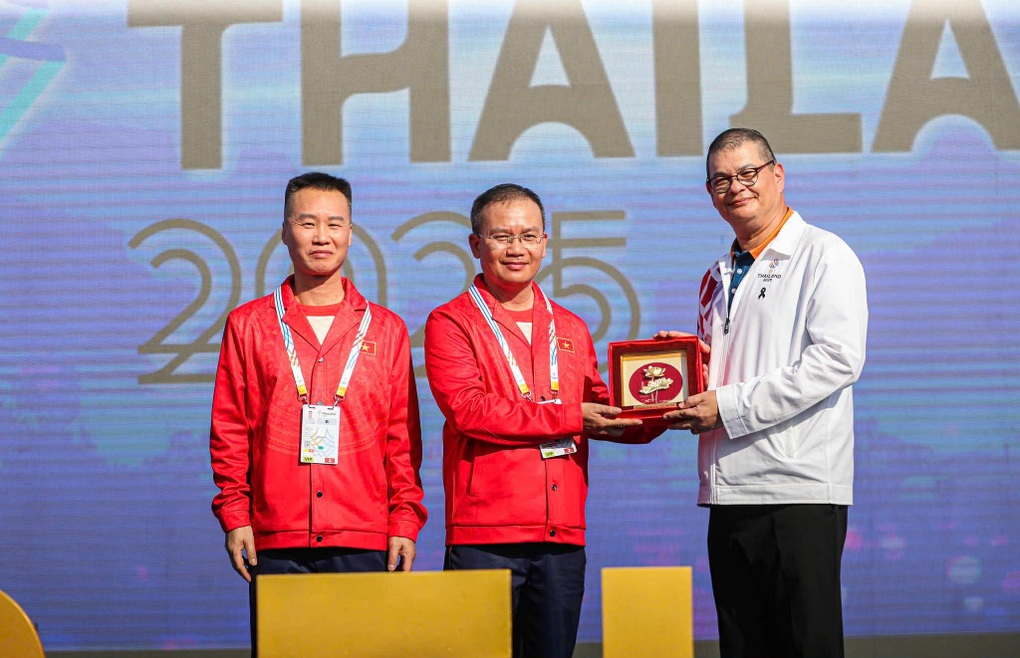 Lễ thượng cờ Đoàn Thể thao Việt Nam tại SEA Games 33 - 3