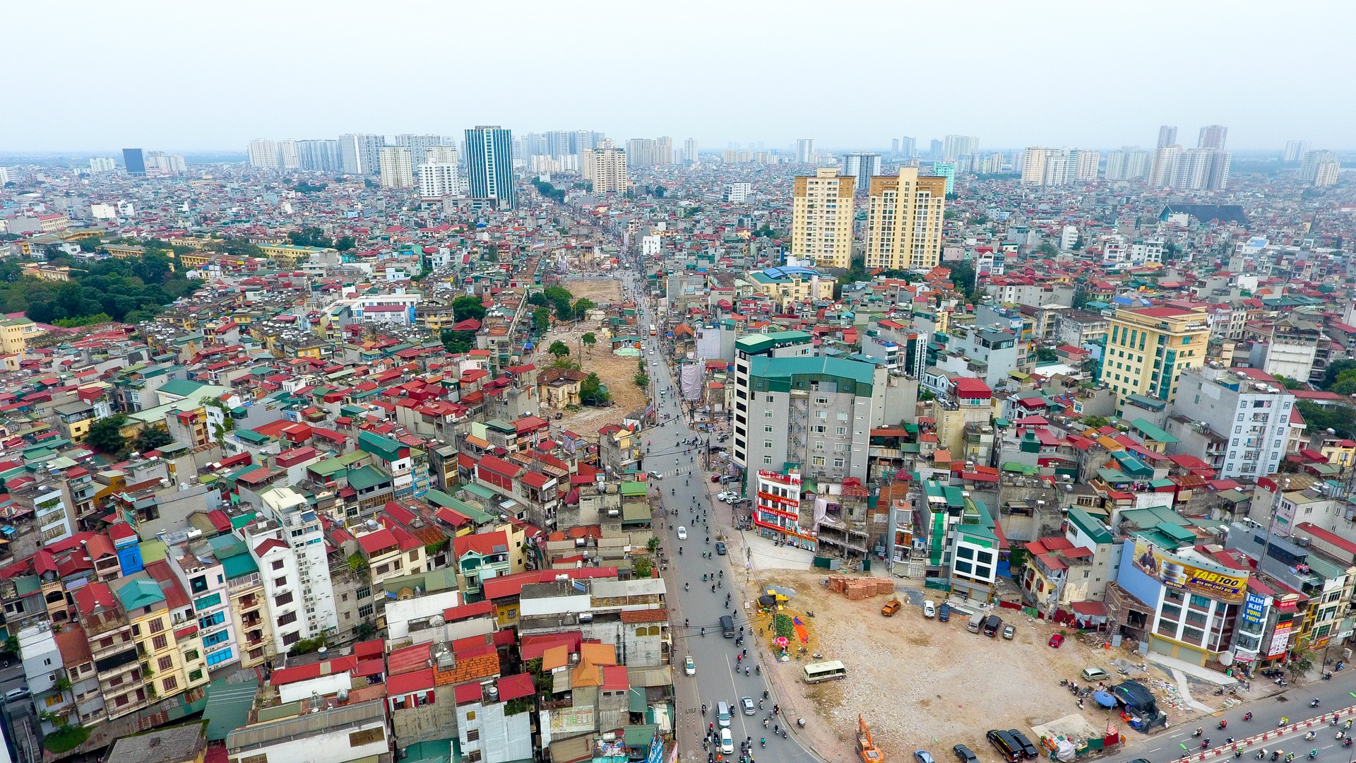 Đại công trường trên cao 9.400 tỷ xuyên đường cong mềm mại ở Hà Nội - 25