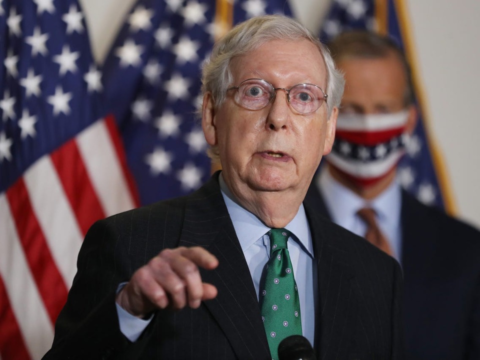 US Senate leader accuses Trump of inciting violence US Senate leader accuses Trump of inciting violence