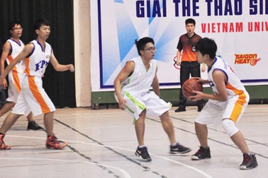 8 đội mạnh Hà Nội mở màn giải bóng rổ sinh viên quốc gia