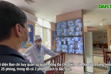 Trưng dụng ký túc xá Đại học Thủy Lợi làm nơi điều trị F0 quy mô 600 giường