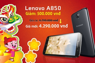 Smartphone Lenovo giảm giá mạnh dịp Tết âm lịch 2014