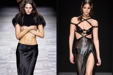 Những bước catwalk quyến rũ của bạn gái tài tử Leonardo DiCaprio