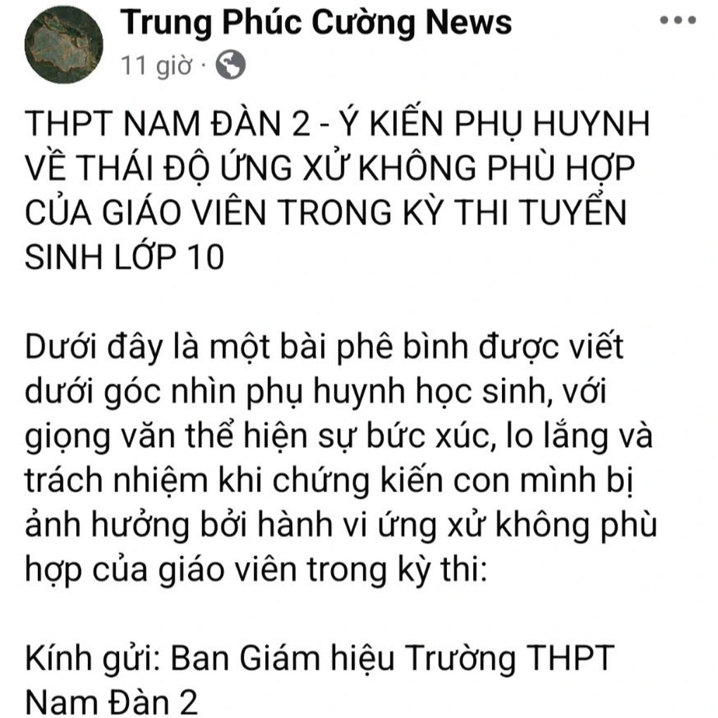 Giáo viên bị cho phát ngôn: “Học chi cho lắm rồi cũng đi làm thuê” - 1 Giáo viên bị cho phát ngôn: “Học chi cho lắm rồi cũng đi làm thuê” - 1