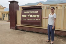 Gia đình cô giáo mầm non hiến đất xây trạm y tế