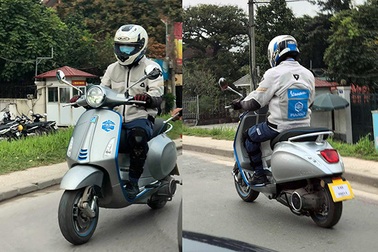 Scooter chạy điện Vespa Elettrica rục rịch về Việt Nam