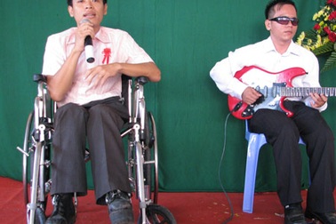 Hai chàng trai “vàng” của Hội Người khuyết tật