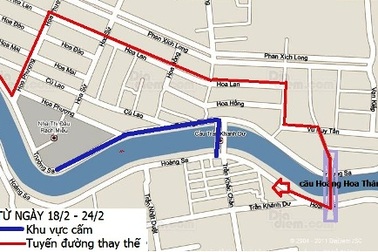 TPHCM: Hạn chế xe qua cầu Trần Khánh Dữ