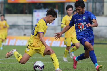 Hà Nội và HAGL chia điểm ở giải U19 Quốc gia 2024
