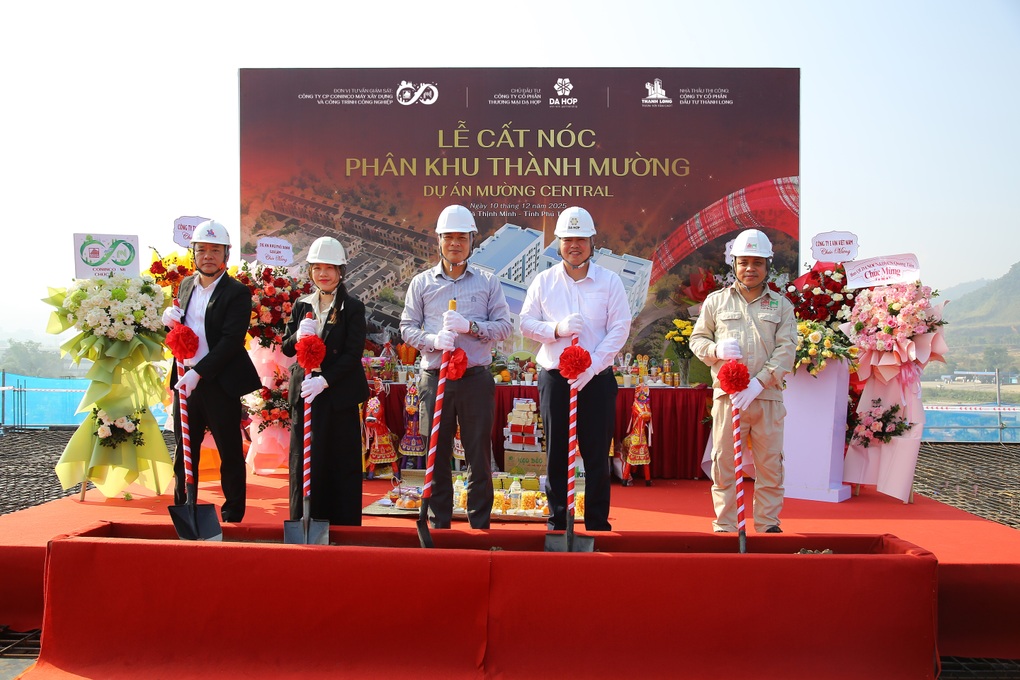 Cất nóc phân khu Thành Mường: Thêm nguồn cung nhà ở xã hội chất lượng - 1 Cất nóc phân khu Thành Mường: Thêm nguồn cung nhà ở xã hội chất lượng - 1