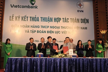 Vietcombank ký kết thỏa thuận hợp tác toàn diện với EVN