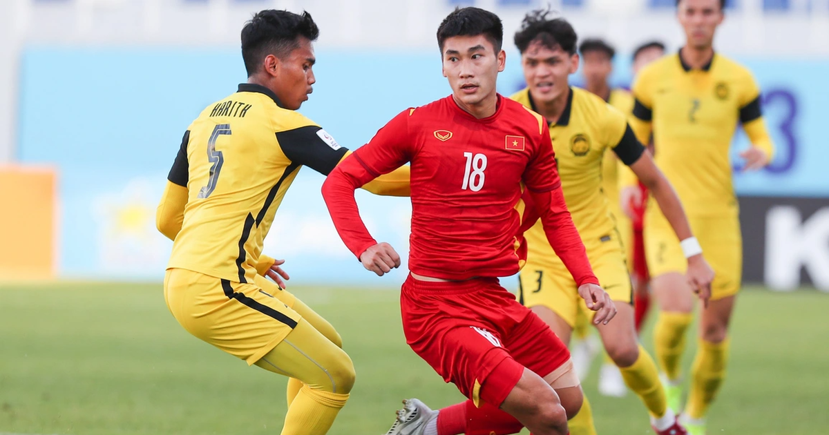 Nếu giành chiến thắng trước U23 Malaysia, U23 Việt Nam có khả năng cao giành vé đi tiếp (Ảnh: Duy Hiếu).