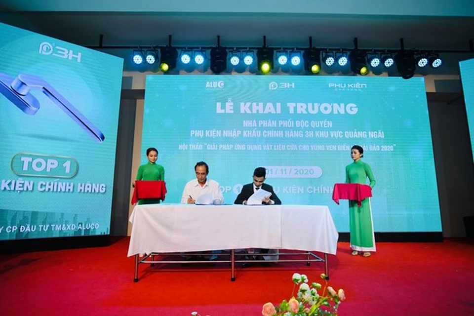 Hệ thống phân phối phụ kiện cửa nhôm chính hãng hàng đầu Việt Nam 3H có mặt tại Quảng Ngãi - 1 Hệ thống phân phối phụ kiện cửa nhôm chính hãng hàng đầu Việt Nam 3H có mặt tại Quảng Ngãi - 1