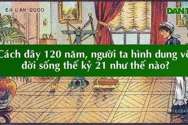 Cách đây 120 năm, người ta hình dung thế nào về đời sống hiện đại?