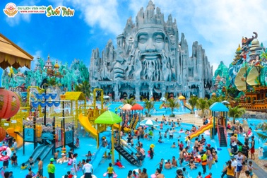Thiên đường vui chơi giải trí mùa hè ở Suối Tiên