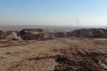 IS phá hủy liền 3 xe tăng Leopard-2 của Thổ Nhĩ Kỳ tại Syria