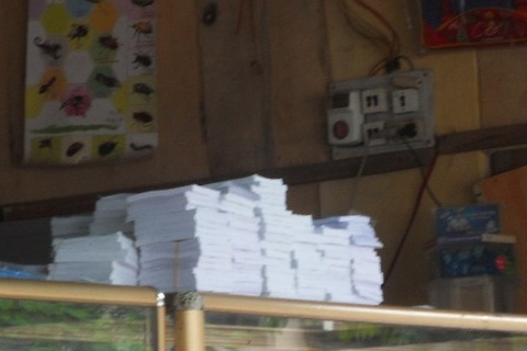 Thanh Hóa: “Phao” thi quây quanh cổng trường   