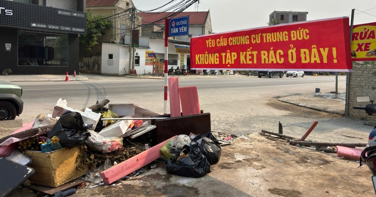 Yêu cầu kiểm tra, xử lý phản ánh ô nhiễm tại chung cư Trung Đức