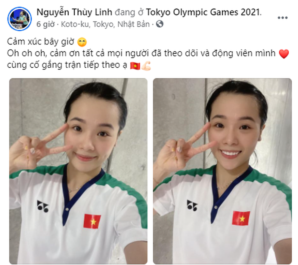 Thùy Linh nói gì sau chiến thắng lịch sử trước đối thủ gốc Trung Quốc? - 1 Thùy Linh nói gì sau chiến thắng lịch sử trước đối thủ gốc Trung Quốc? - 1