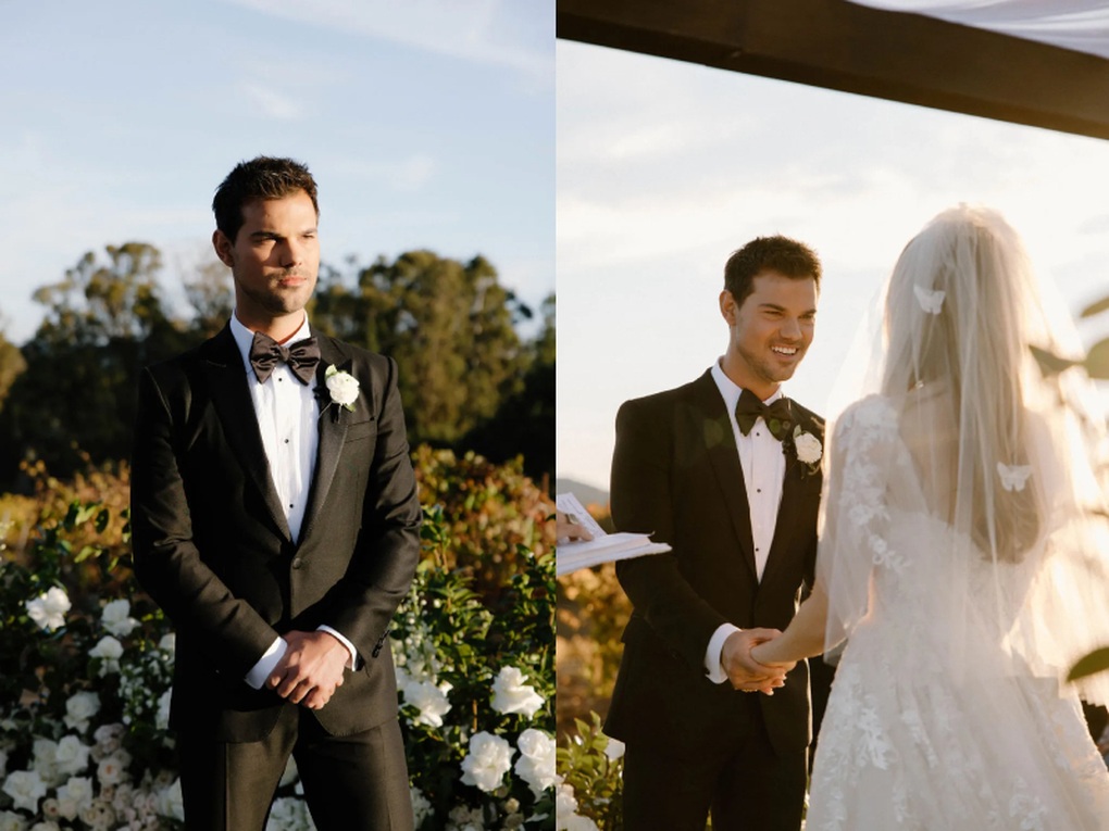 Hôn lễ cổ tích và bà xã xinh như minh tinh của người sói Taylor Lautner - 11 Hôn lễ cổ tích và bà xã xinh như minh tinh của người sói Taylor Lautner - 11