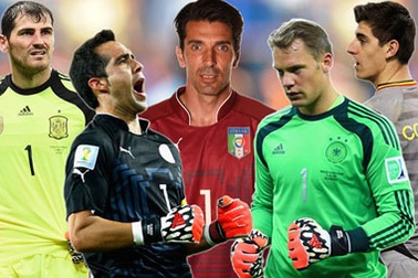 5 đề cử thủ môn xuất sắc nhất thế giới: Courtois đấu Neuer