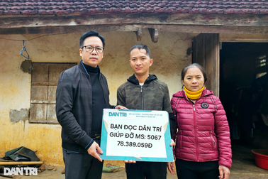 Hơn 130 triệu đồng đến với mẹ con góa phụ nghèo