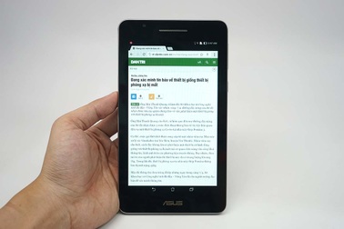 Đập hộp Asus FonePad 7 thế hệ mới vừa bán ra thị trường Việt