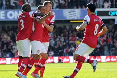 Vượt ải Queens Park Rangers, Arsenal leo lên vị trí thứ 3