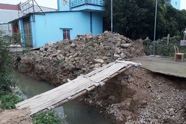 Đơn vị thi công mất tích, “quỵt” luôn tiền nợ dân?