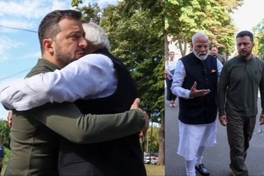 Thủ tướng Modi gặp Tổng thống Zelensky