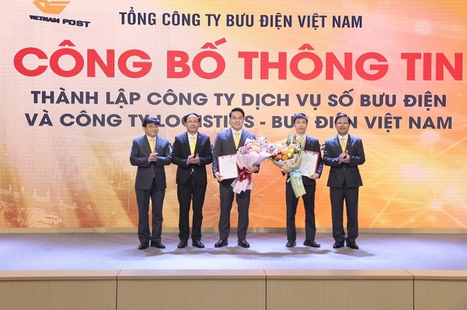 Ra mắt 02 Công ty thành viên của Vietnam Post là Công ty Vietnam Post Logistics và Công ty dịch vụ số