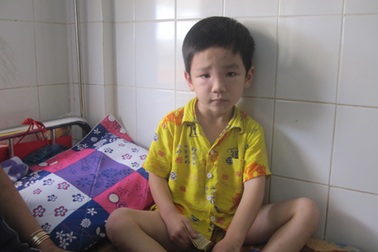 Chọc ong vò vẽ, bé trai bị đốt hơn 20 mũi phải nhập viện