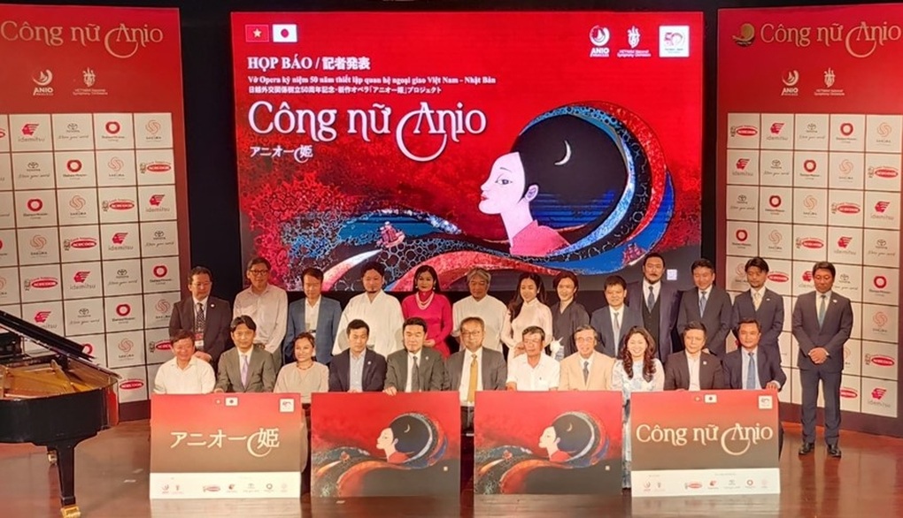 Dàn nghệ sĩ Việt Nam và Nhật Bản xuất hiện trong vở Opera Công nữ Anio - 1 Dàn nghệ sĩ Việt Nam và Nhật Bản xuất hiện trong vở Opera Công nữ Anio - 1