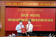Ông Nguyễn Thành Phong ra Hà Nội, nhậm chức Phó Trưởng Ban Kinh tế TƯ