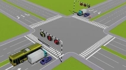 Theo tín hiệu đèn, xe nào phải dừng lại là đúng quy tắc giao thông?