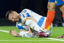 Đứt dây chằng mắt cá chân, Messi nghỉ thi đấu vô thời hạn