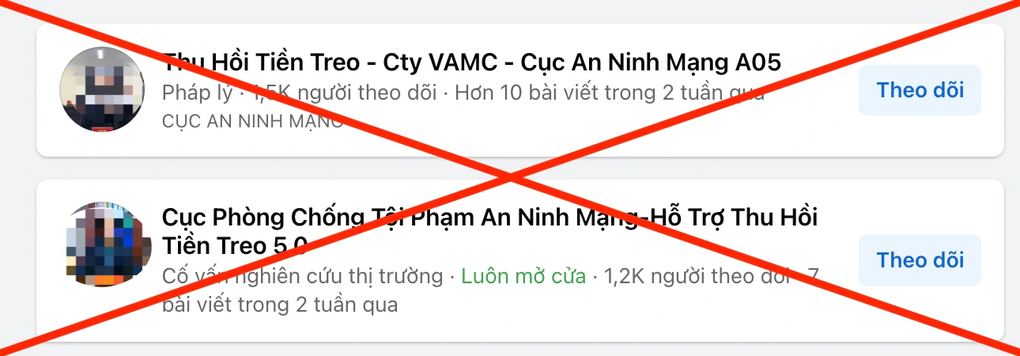 Hàng loạt Fanpage Cục An ninh mạng thu hồi tiền treo: Bộ công an nói gì? - 2 Hàng loạt Fanpage Cục An ninh mạng thu hồi tiền treo: Bộ công an nói gì? - 2