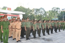 Thanh Hóa: Tăng cường cho cơ sở hơn 1.100 cán bộ công an