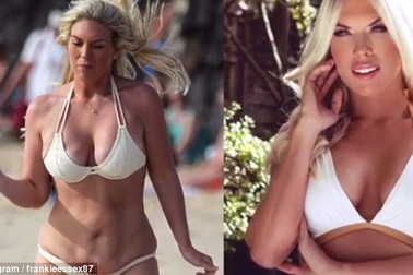 Cuộc “lột xác” ngoạn mục của người đẹp Anh nhờ tập thể dục