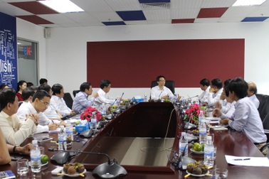 Phó Thủ tướng Vũ Đức Đam làm việc với ĐH Đà Nẵng