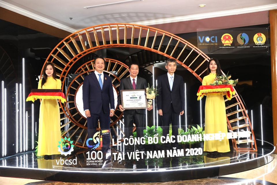 BV Group 2 năm liên tiếp được vinh danh top 100 doanh nghiệp bền vững - 1 BV Group 2 năm liên tiếp được vinh danh top 100 doanh nghiệp bền vững - 1