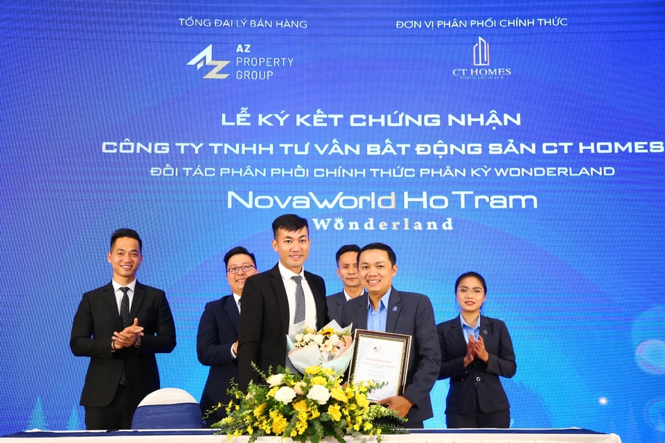 AZ Property Group công bố đại lý phân phối NovaWorld Ho Tram – Wonderland - 1 AZ Property Group công bố đại lý phân phối NovaWorld Ho Tram – Wonderland - 1