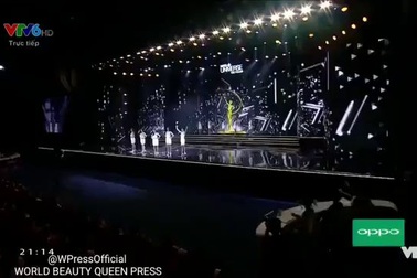 H'Hen Niê trình diễn áo tắm và dạ hội bán kết Hoa hậu Hoàn vũ Việt Nam 2017