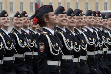 Trầm trồ trước vẻ đẹp của nữ cảnh sát