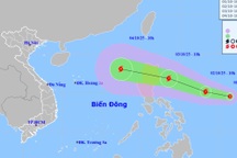 Áp thấp nhiệt đới vừa hình thành, khả năng mạnh thành bão trong sáng 2/10