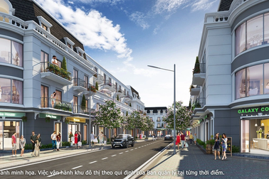 Đầu tư hưởng lợi với nhà phố thương mại trung tâm TP Vinh