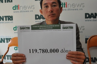 Gần 120 triệu đồng đến với cô giáo Phương