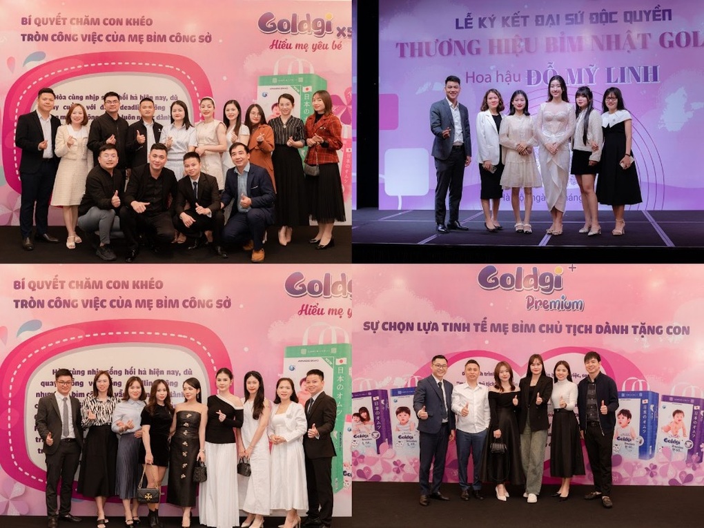 Hoa hậu Đỗ Mỹ Linh trở thành đại sứ thương hiệu cho nhãn hàng bỉm Nhật Goldgi - 1 Hoa hậu Đỗ Mỹ Linh trở thành đại sứ thương hiệu cho nhãn hàng bỉm Nhật Goldgi - 1