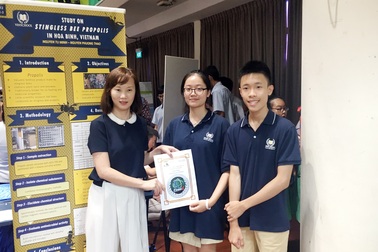 Lần đầu tham dự cuộc thi nghiên cứu khoa học Quốc tế: Học sinh Việt xuất sắc giành giải